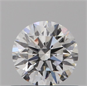 Natural Diamond 0.54 Carats, Round with Excellent Cut, E Color, VS2 Clarity and Certified by GIA
