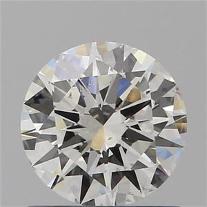 Foto Diamante Natural 0.70 quilates, Redondo , Color I, claridad SI2 y certificado GIA de