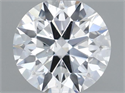 Natural Diamond 0.45 Carats, Round with Excellent Cut, F Color, SI2 Clarity and Certified by GIA