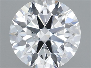Picture of Natural Diamond 0.45 Carats, Round with Excellent Cut, F Color, SI2 Clarity and Certified by GIA