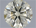 Natural Diamond 0.60 Carats, Round with Excellent Cut, M Color, SI2 Clarity and Certified by IGI