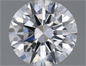 Diamante Natural 0.40 quilates, Redondo , Color D, claridad VVS1 y certificado GIA