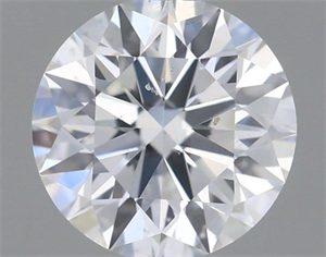 Picture of Natural Diamond 0.60 Carats, Round with Excellent Cut, G Color, SI2 Clarity and Certified by GIA