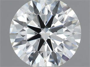 Picture of Natural Diamond 0.80 Carats, Round with Excellent Cut, K Color, VVS1 Clarity and Certified by GIA