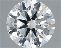 Natural Diamond 0.50 Carats, Round with Excellent Cut, I Color, VS2 Clarity and Certified by IGI
