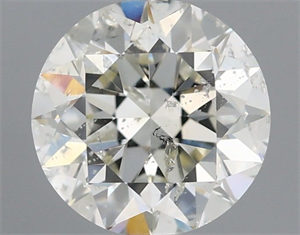 Foto Diamante Natural 1.01 quilates, Redondo , Color K, claridad SI2 y certificado IGI de