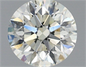 Natural Diamond 1.00 Carats, Round with Excellent Cut, L Color, SI1 Clarity and Certified by GIA