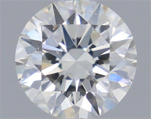 Picture of Natural Diamond 0.40 Carats, Round with Excellent Cut, G Color, SI2 Clarity and Certified by IGI