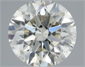 Natural Diamond 0.40 Carats, Round with Excellent Cut, I Color, SI2 Clarity and Certified by IGI