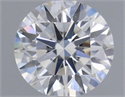 Natural Diamond 0.45 Carats, Round with Excellent Cut, H Color, SI1 Clarity and Certified by GIA