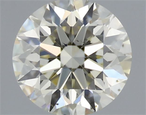 Picture of Natural Diamond 0.40 Carats, Round with Excellent Cut, K Color, SI1 Clarity and Certified by IGI