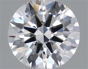 Foto Diamante Natural 0.63 quilates, Redondo , Color E, claridad SI1 y certificado GIA de