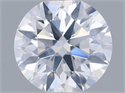 Natural Diamond 0.52 Carats, Round with Excellent Cut, D Color, I1 Clarity and Certified by GIA
