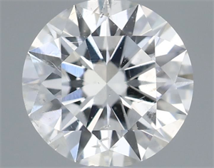 Picture of Natural Diamond 0.40 Carats, Round with Excellent Cut, G Color, SI2 Clarity and Certified by IGI
