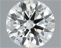 Natural Diamond 0.50 Carats, Round with Excellent Cut, I Color, SI2 Clarity and Certified by IGI