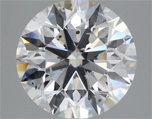 Foto Diamante Natural 4.01 quilates, Redondo , Color E, claridad SI2 y certificado GIA de