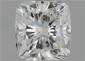 Foto Diamante Natural 1.80 quilates, Del cojín , Color F, claridad SI1 y certificado GIA de