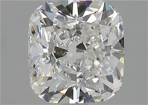 Foto Diamante Natural 1.87 quilates, Del cojín , Color G, claridad VS2 y certificado GIA de