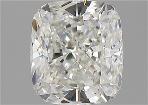 Foto Diamante Natural 1.90 quilates, Del cojín , Color H, claridad VS1 y certificado GIA de