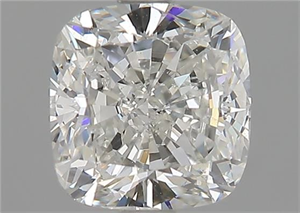 Picture of Natural Diamond 1.52 Carats, Cushion with  Cut, G Color, SI2 Clarity and Certified by GIA