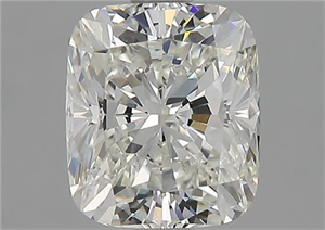 Foto Diamante Natural 1.52 quilates, Del cojín , Color H, claridad VS1 y certificado GIA de