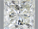 Natural Diamond 0.70 Carats, Princess with  Cut, K Color, VVS1 Clarity and Certified by IGI