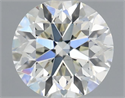 Natural Diamond 0.70 Carats, Round with Very Good Cut, K Color, VVS1 Clarity and Certified by GIA