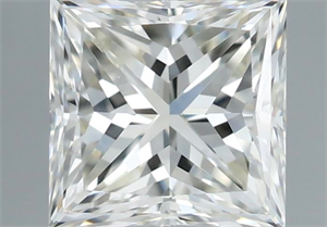 Picture of Natural Diamond 0.70 Carats, Princess with  Cut, K Color, VVS2 Clarity and Certified by GIA