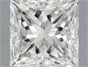 Natural Diamond 0.70 Carats, Princess with  Cut, K Color, VVS2 Clarity and Certified by GIA