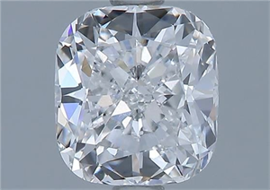 Foto Diamante Natural 1.61 quilates, Del cojín , Color E, claridad VS1 y certificado GIA de