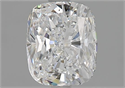Diamante Natural 1.70 quilates, Del cojín , Color E, claridad SI1 y certificado GIA