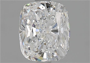 Foto Diamante Natural 1.70 quilates, Del cojín , Color E, claridad SI1 y certificado GIA de