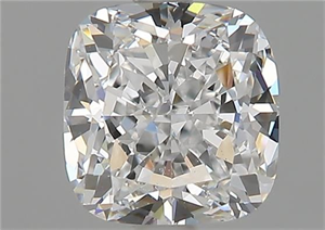 Foto Diamante Natural 1.70 quilates, Del cojín , Color E, claridad VS1 y certificado GIA de