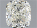 Natural Diamond 0.70 Carats, Cushion with  Cut, K Color, VS1 Clarity and Certified by GIA
