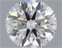 Natural Diamond 0.72 Carats, Round with Excellent Cut, I Color, VS1 Clarity and Certified by GIA