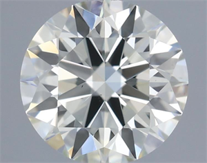 Picture of Natural Diamond 0.72 Carats, Round with Excellent Cut, M Color, VS1 Clarity and Certified by GIA