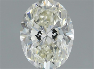 Foto Diamante Natural 0.72 quilates, Ovalado , Color K, claridad SI1 y certificado GIA de