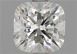 Picture of Natural Diamond 1.32 Carats, Cushion with  Cut, J Color, VVS1 Clarity and Certified by GIA