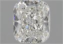 Natural Diamond 1.50 Carats, Cushion with  Cut, H Color, SI2 Clarity and Certified by GIA