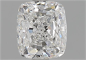 Diamante Natural 1.21 quilates, Del cojín , Color E, claridad VVS1 y certificado GIA