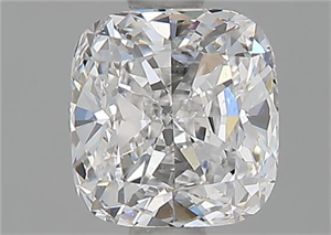 Picture of Natural Diamond 1.04 Carats, Cushion with  Cut, E Color, SI1 Clarity and Certified by GIA