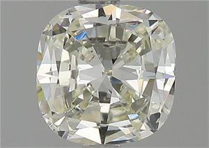 Picture of Natural Diamond 0.99 Carats, Cushion with  Cut, L Color, SI1 Clarity and Certified by GIA