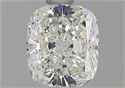 Natural Diamond 1.01 Carats, Cushion with  Cut, H Color, VVS1 Clarity and Certified by GIA