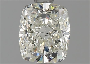 Picture of Natural Diamond 0.93 Carats, Cushion with  Cut, J Color, VS1 Clarity and Certified by GIA