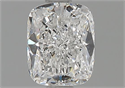 Natural Diamond 1.00 Carats, Cushion with  Cut, E Color, SI1 Clarity and Certified by GIA