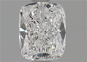Picture of Natural Diamond 1.00 Carats, Cushion with  Cut, E Color, SI1 Clarity and Certified by GIA