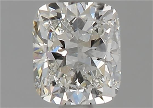 Foto Diamante Natural 0.90 quilates, Del cojín , Color G, claridad SI1 y certificado GIA de