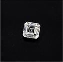 Natural Diamond 5.04 Carats, Asscher with  Cut, K Color, VS2 Clarity and Certified by GIA