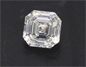Natural Diamond 1.51 Carats, Asscher with  Cut, G Color, VS2 Clarity and Certified by GIA