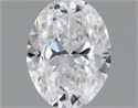 Natural Diamond 0.73 Carats, Oval with  Cut, D Color, VS1 Clarity and Certified by GIA